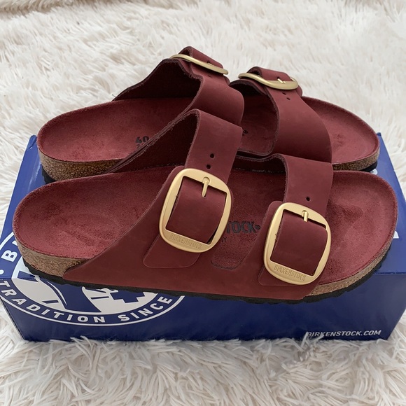 birkenstock arizona big buckle leather Sandal - Picture 2 of 9